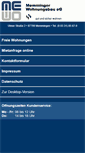 Mobile Screenshot of mewo-mm.de